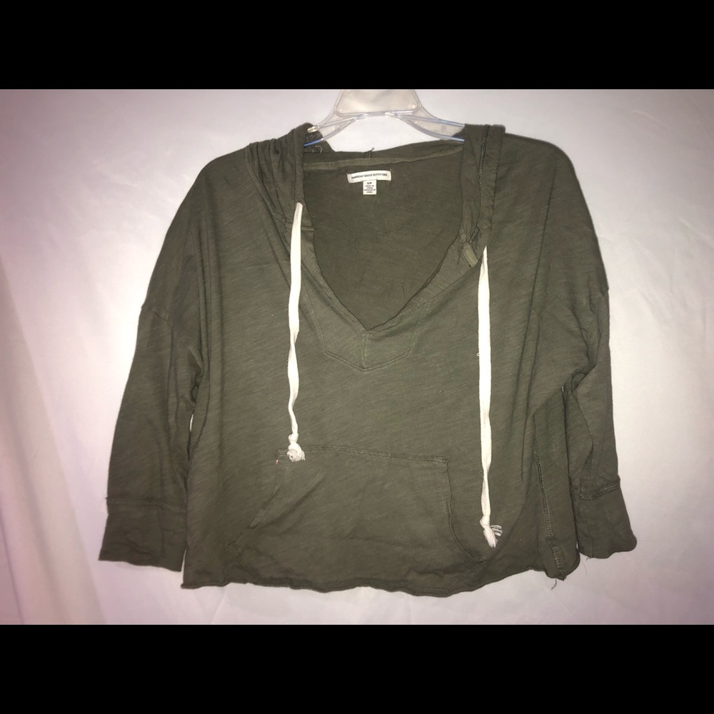 Cropped hoody